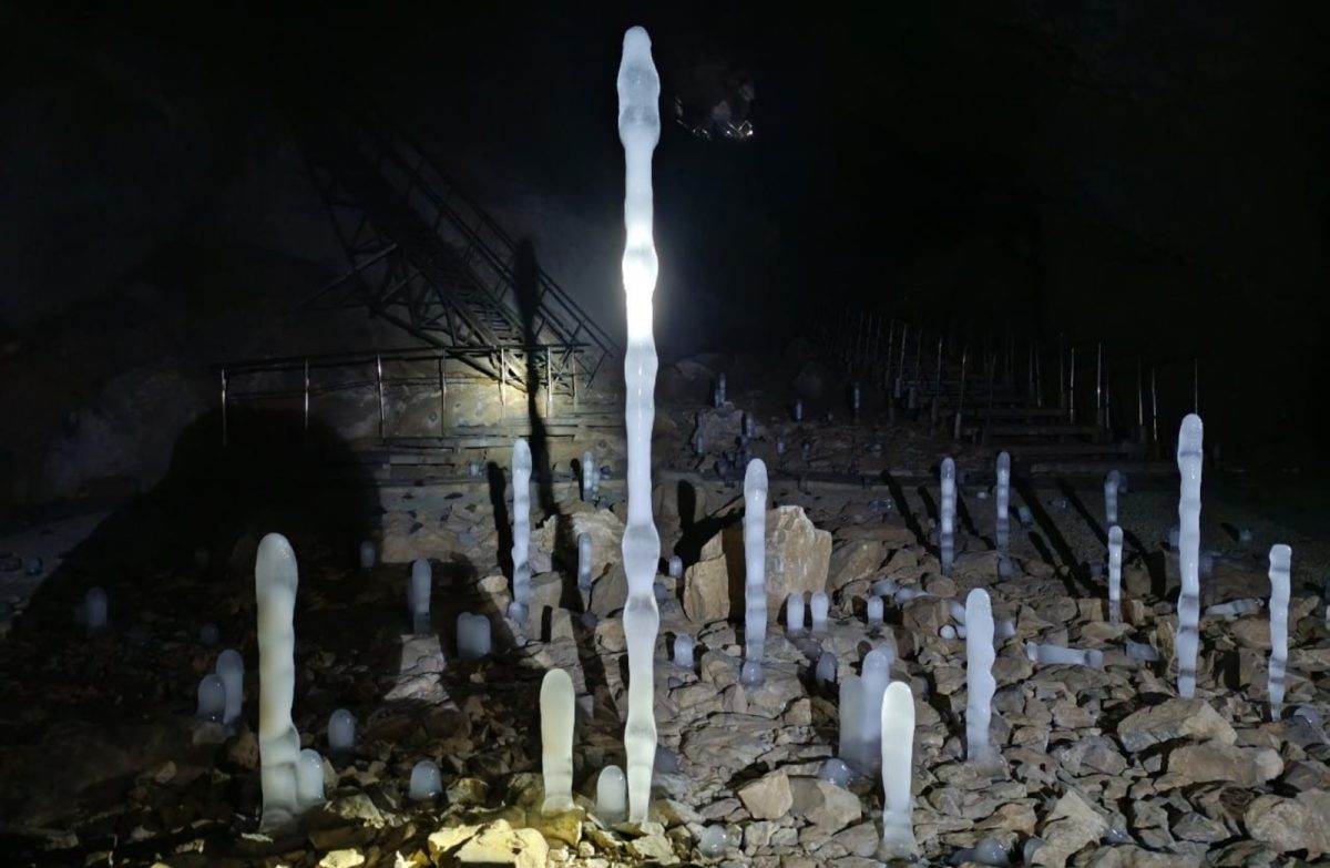 В башкирской пещере Шульган-Таш сформировался природный ледяной дворец